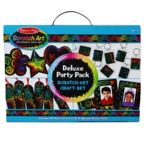 Melissa & Doug 42045 Scratch Art Deluxe Party Pack