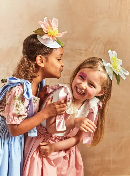 Meri Meri Easter Party Hats 6 Pieces | Paper Flowers