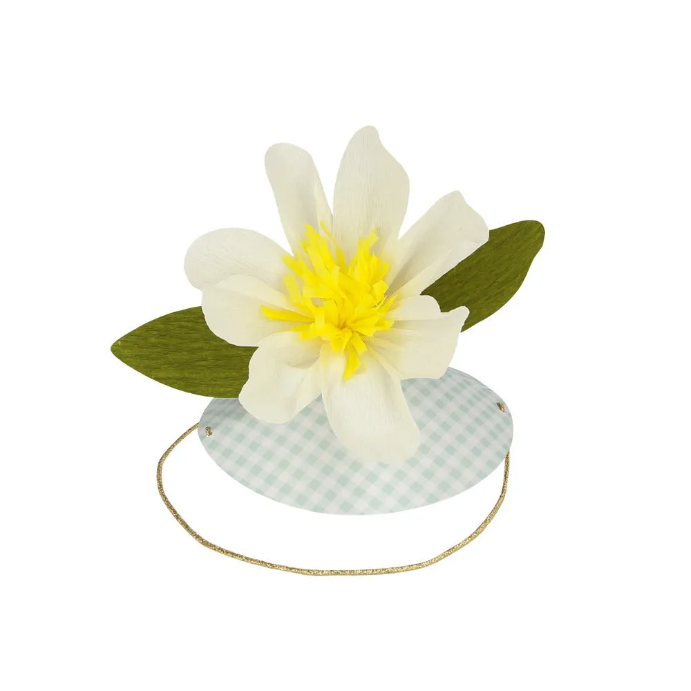 Meri Meri Easter Party Hats 6 Pieces | Paper Flowers
