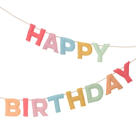 Meri Meri Garland | Felt Happy Birthday