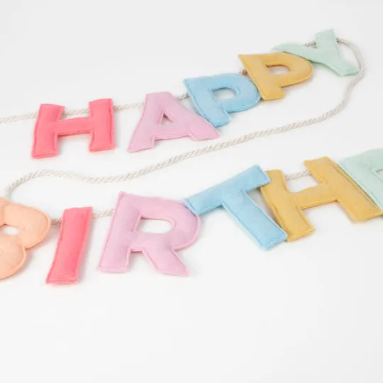 Meri Meri Garland | Felt Happy Birthday