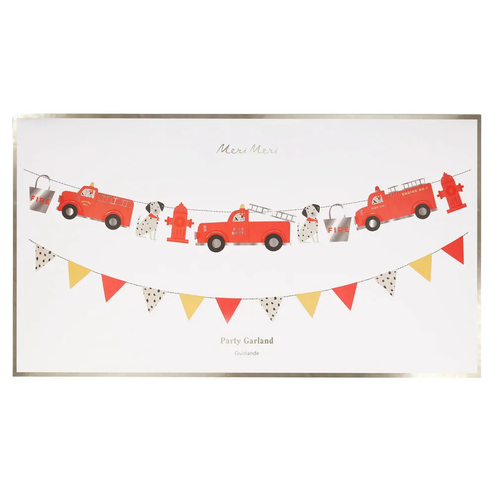 Meri Meri Garland | Fire Truck