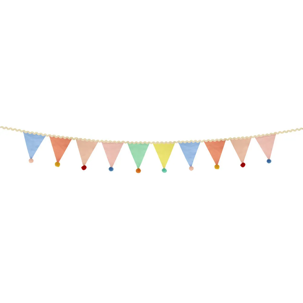Meri Meri Garland | Pastel Pom Pom Flags