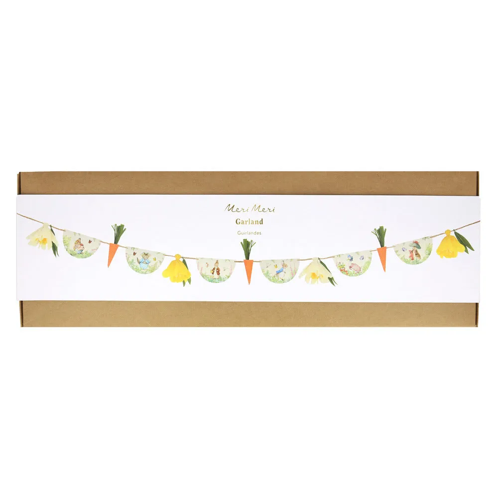 Meri Meri Garland | Peter Rabbit in the Garden PAPER