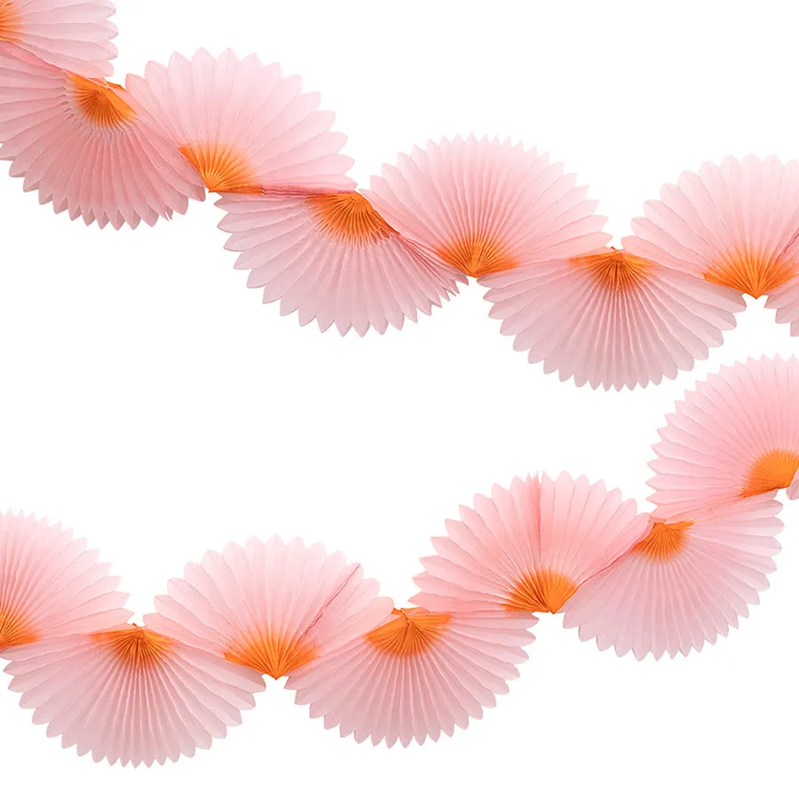 Meri Meri Garland | Pink Honeycomb Fan