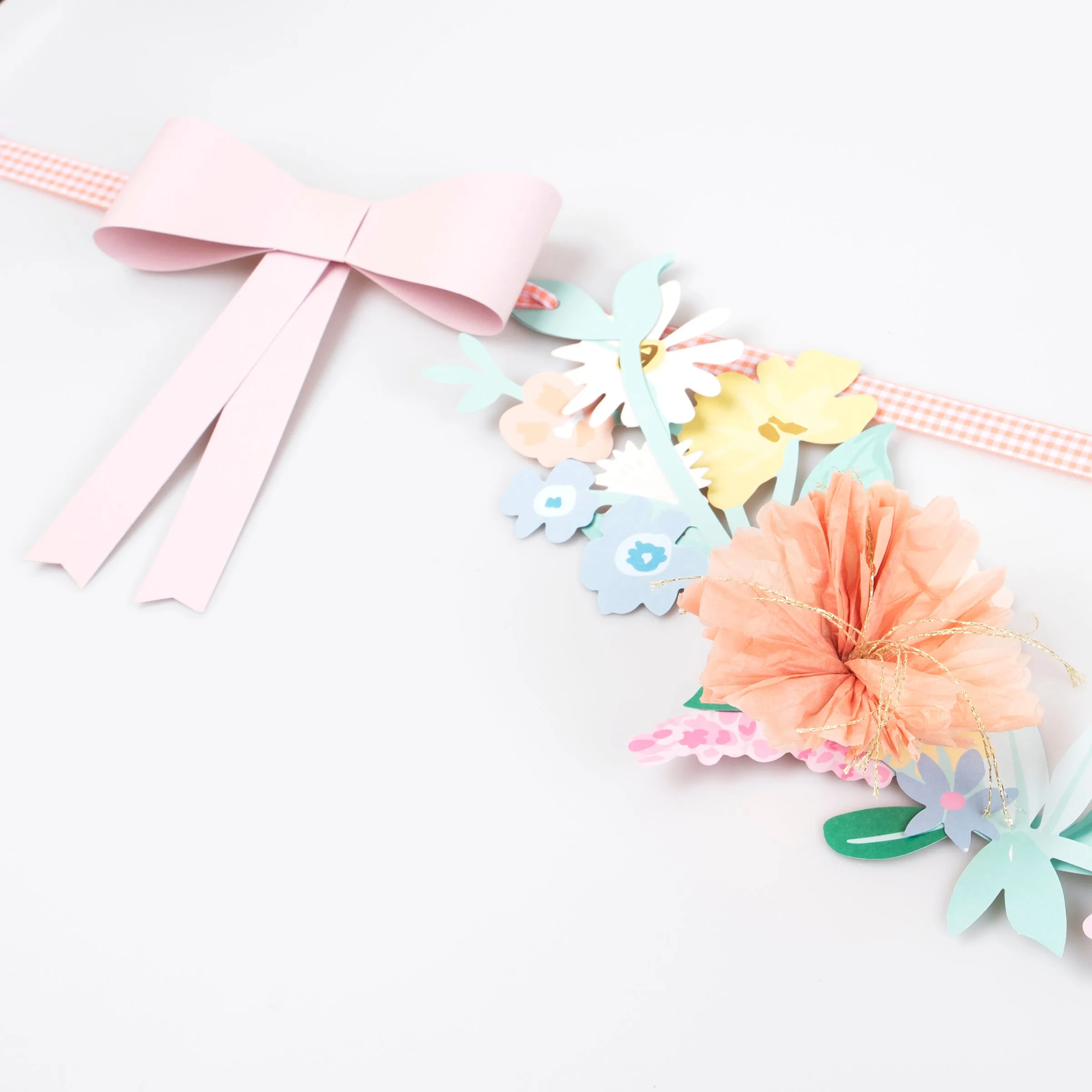 Meri Meri Garland | Spring Floral and Bow