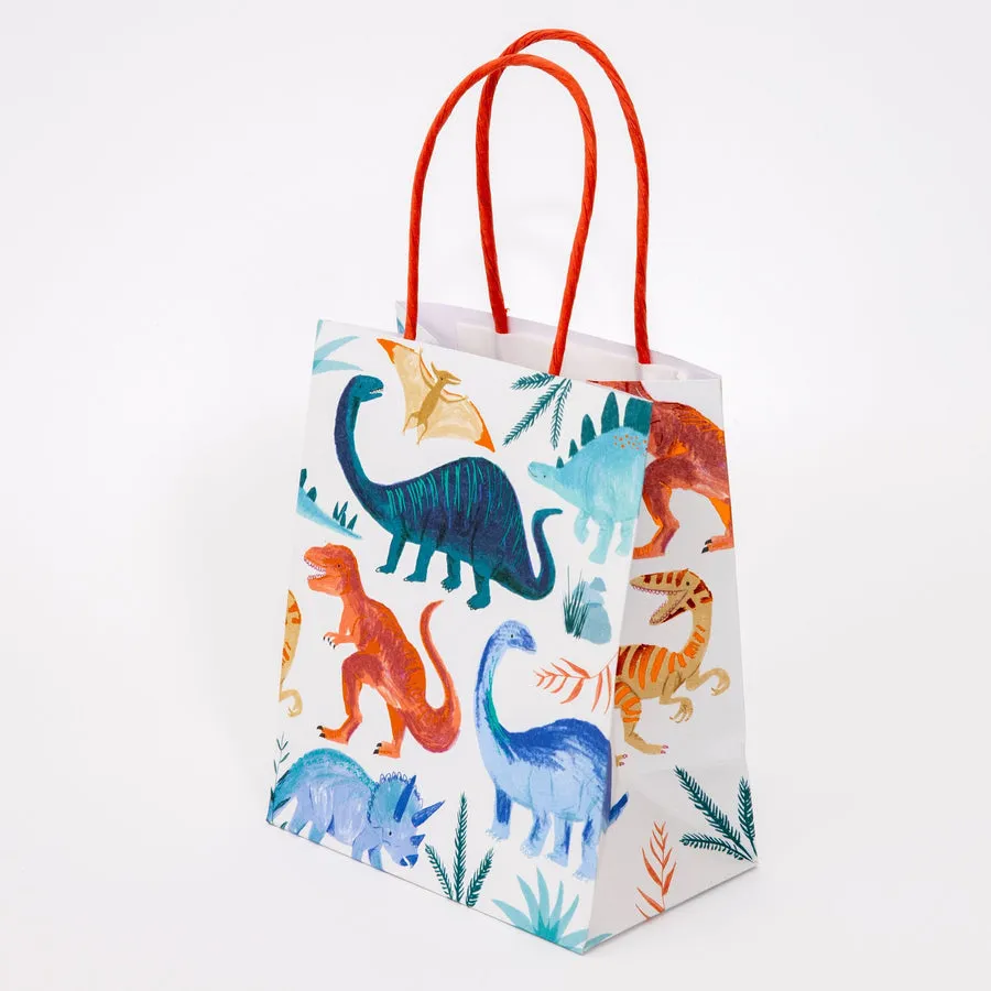 Meri Meri Party Bags | Dinosaur Kingdom 8 Pack