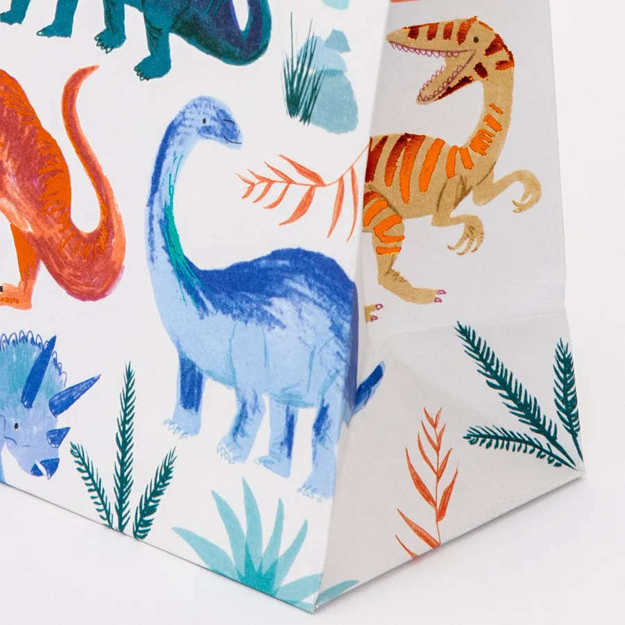 Meri Meri Party Bags | Dinosaur Kingdom 8 Pack