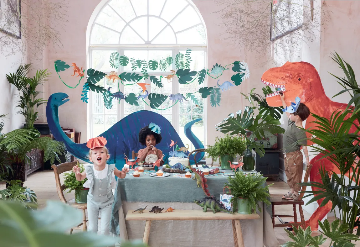 Meri Meri Party Cake Topper | Dinosaur Kingdom