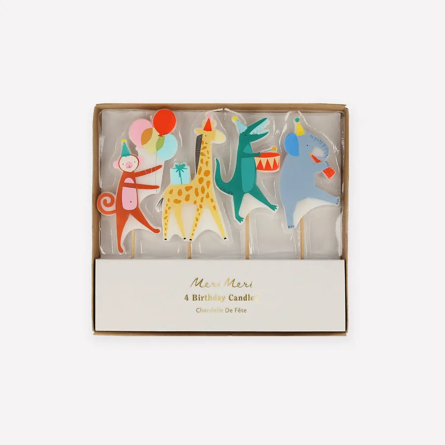Meri Meri Party Candles | Animal Parade