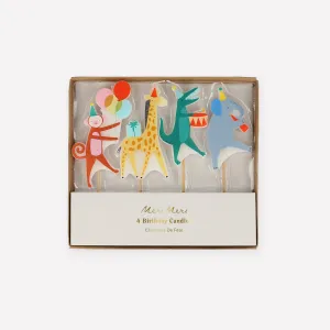 Meri Meri Party Candles | Animal Parade