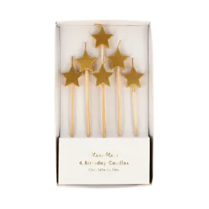 Meri Meri Party Candles | Gold Star