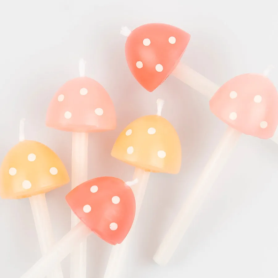 Meri Meri Party Candles | Mushroom