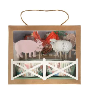 Meri Meri Party Cupcake Kit | On the Farm