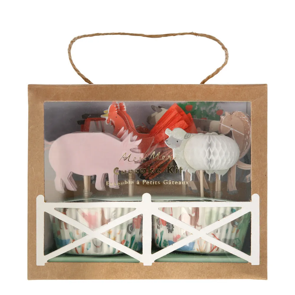 Meri Meri Party Cupcake Kit | On the Farm