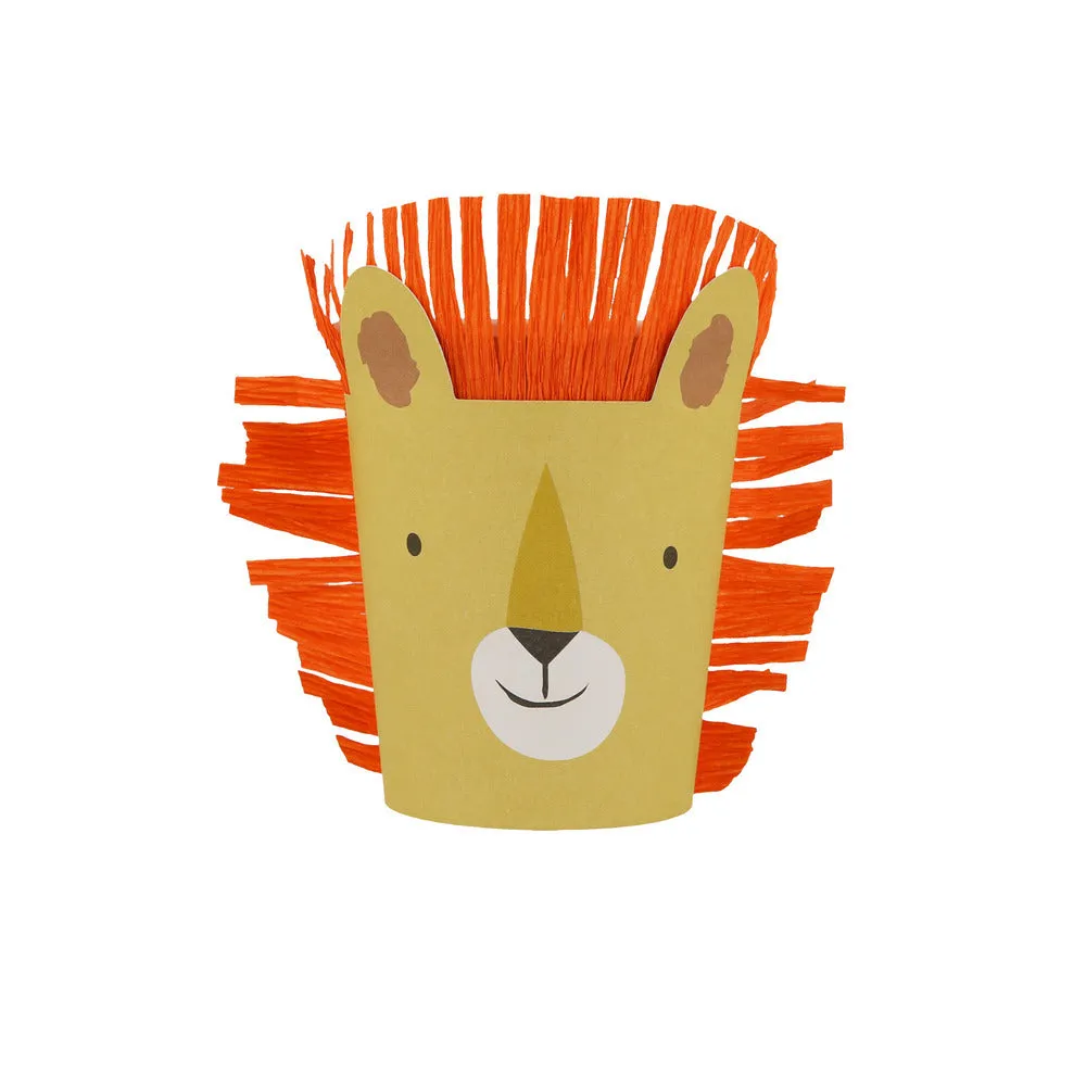 Meri Meri Party Cups | Animal Parade 8x