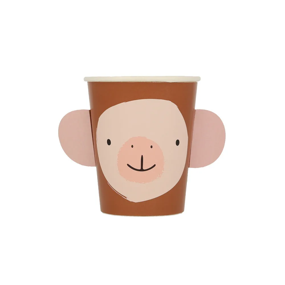 Meri Meri Party Cups | Animal Parade 8x