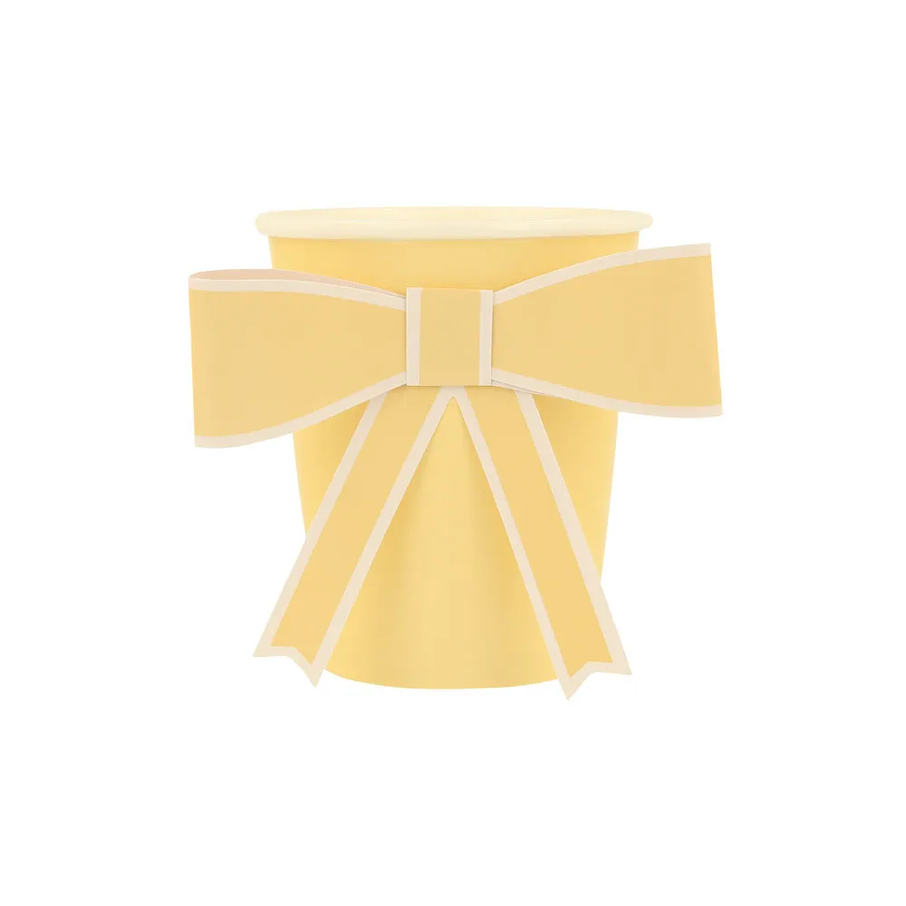Meri Meri Party Cups | Pastel Bow 8x