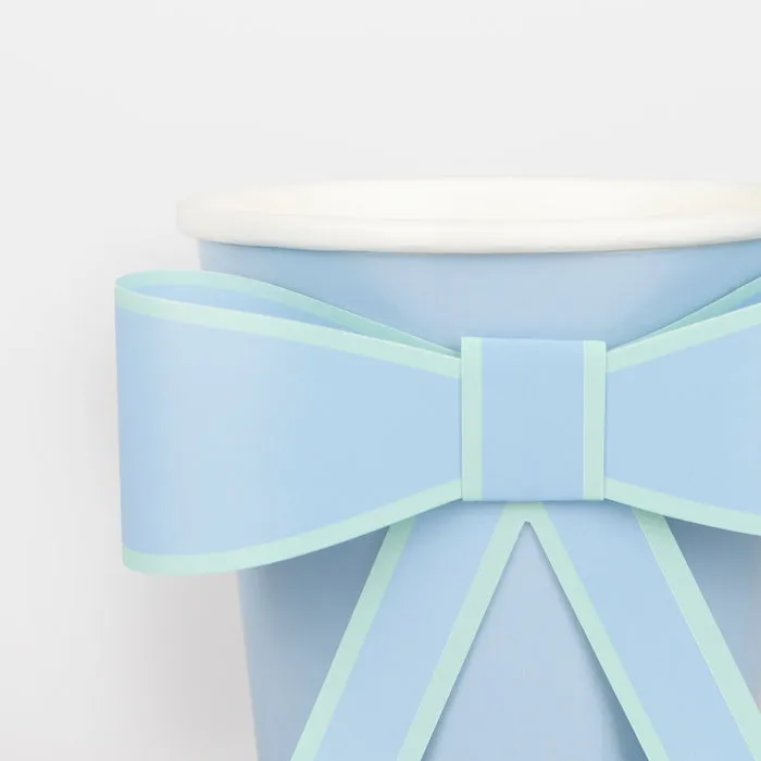 Meri Meri Party Cups | Pastel Bow 8x