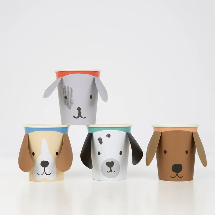 Meri Meri Party Cups | Puppy Party 8x