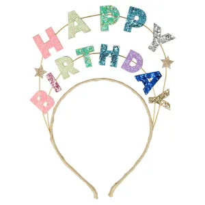 Meri Meri Party Happy Birthday Glitter Headband