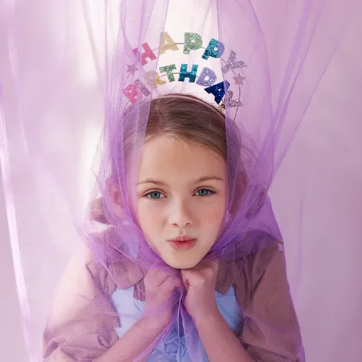 Meri Meri Party Happy Birthday Glitter Headband