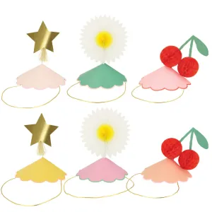 Meri Meri Party Hats | Happy Icons 8 Pack