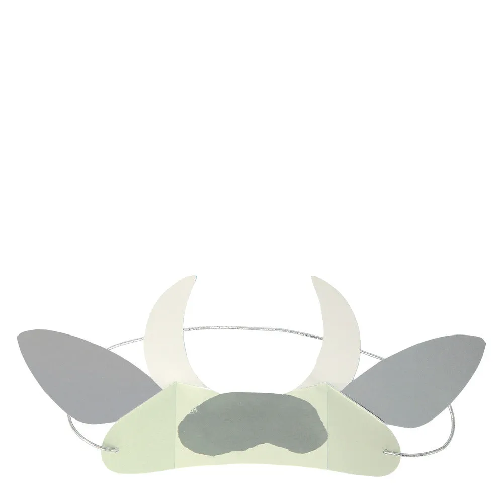 Meri Meri Party Hats | On The Farm Animal Ears 8 Pack