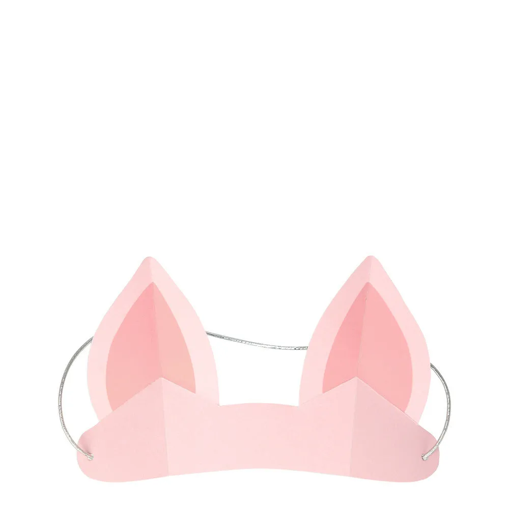 Meri Meri Party Hats | On The Farm Animal Ears 8 Pack