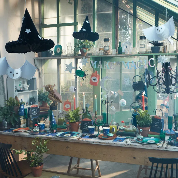 Meri Meri Party Honeycomb Owl Decorations x 3