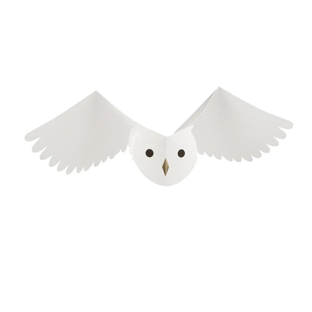 Meri Meri Party Honeycomb Owl Decorations x 3