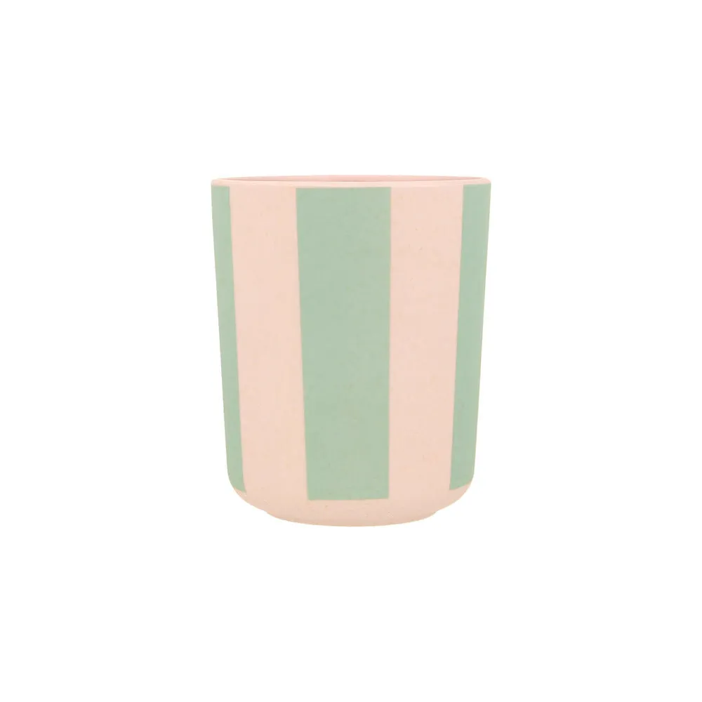 Meri Meri Reusable Bamboo Cups STRIPY 6x