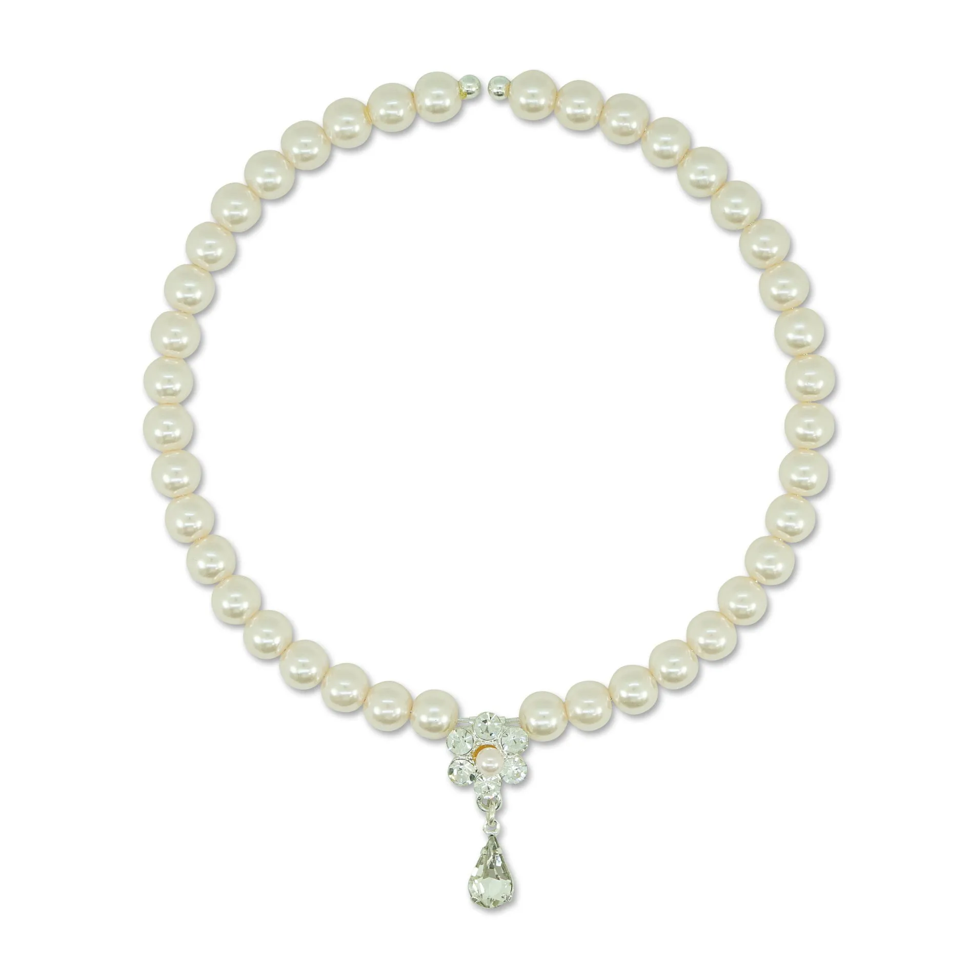 Milk x Soda Necklace | Pearl Choker DAISY