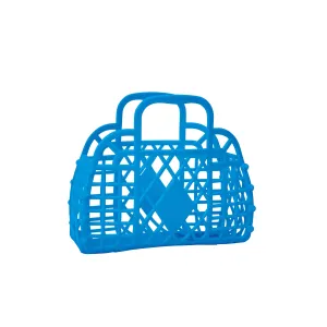 MINI Retro Basket Jelly Bag - Royal Blue