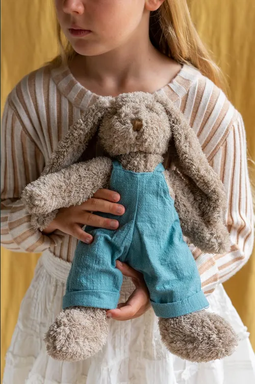 MR Honey Bunny Blue Overalls