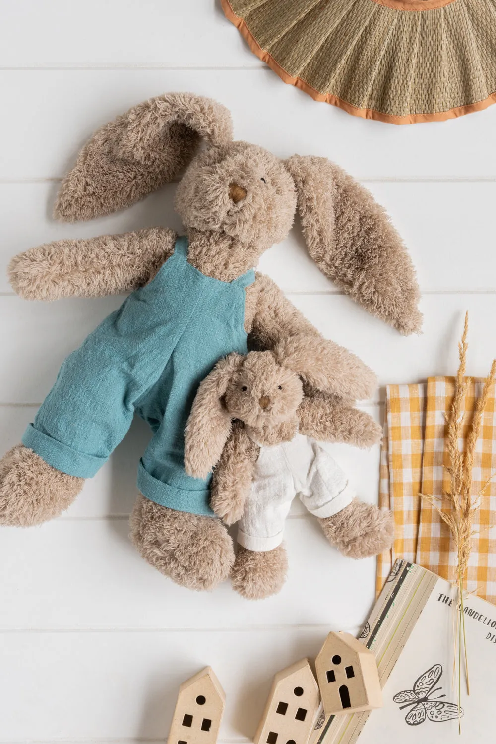 MR Honey Bunny Blue Overalls