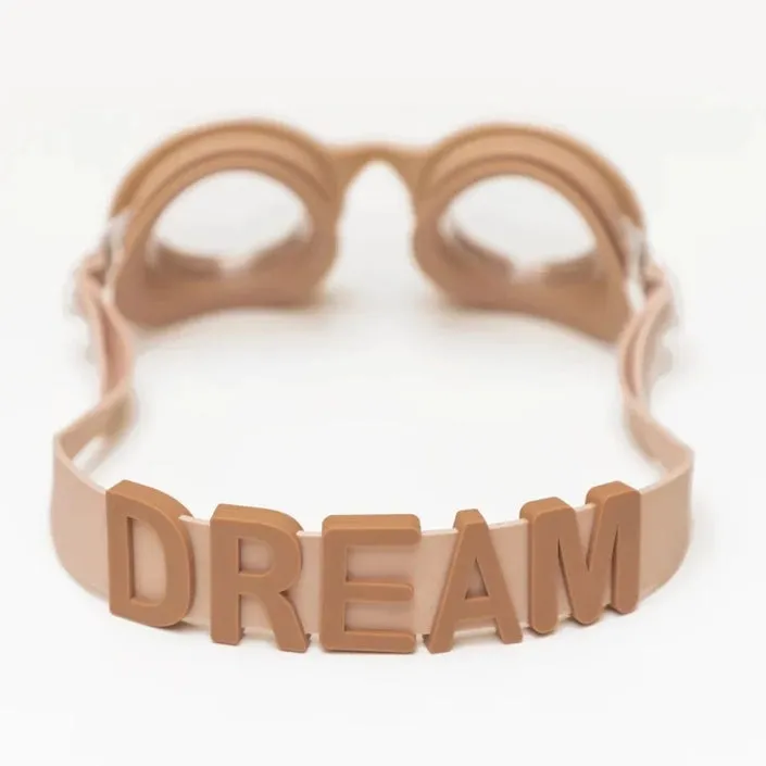 Mrs Ertha Googlies Swiming Goggles | Soft Blush DREAM