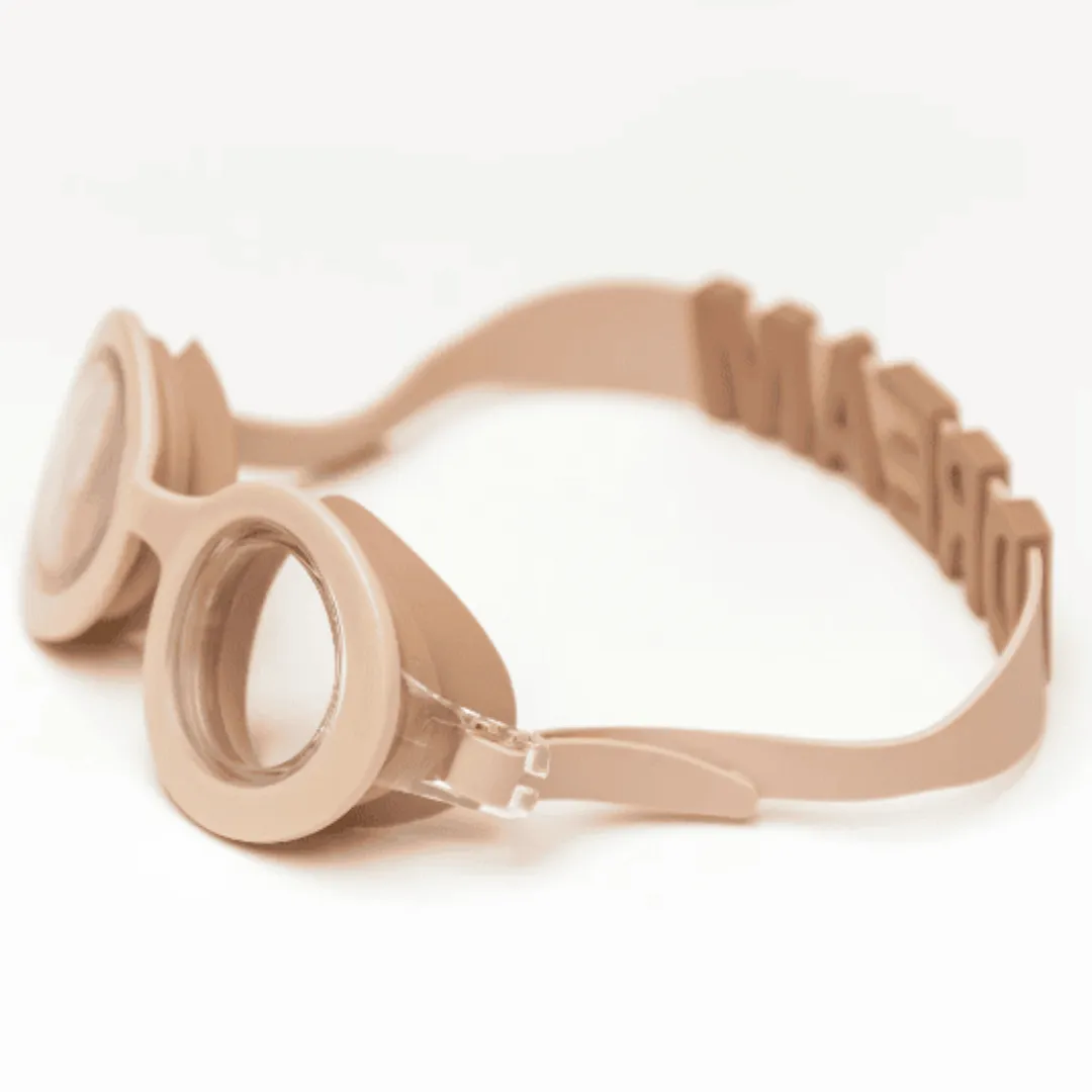 Mrs Ertha Googlies Swiming Goggles | Soft Blush DREAM
