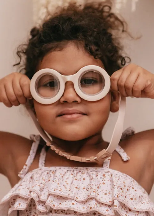 Mrs Ertha Googlies Swiming Goggles | Soft Blush DREAM