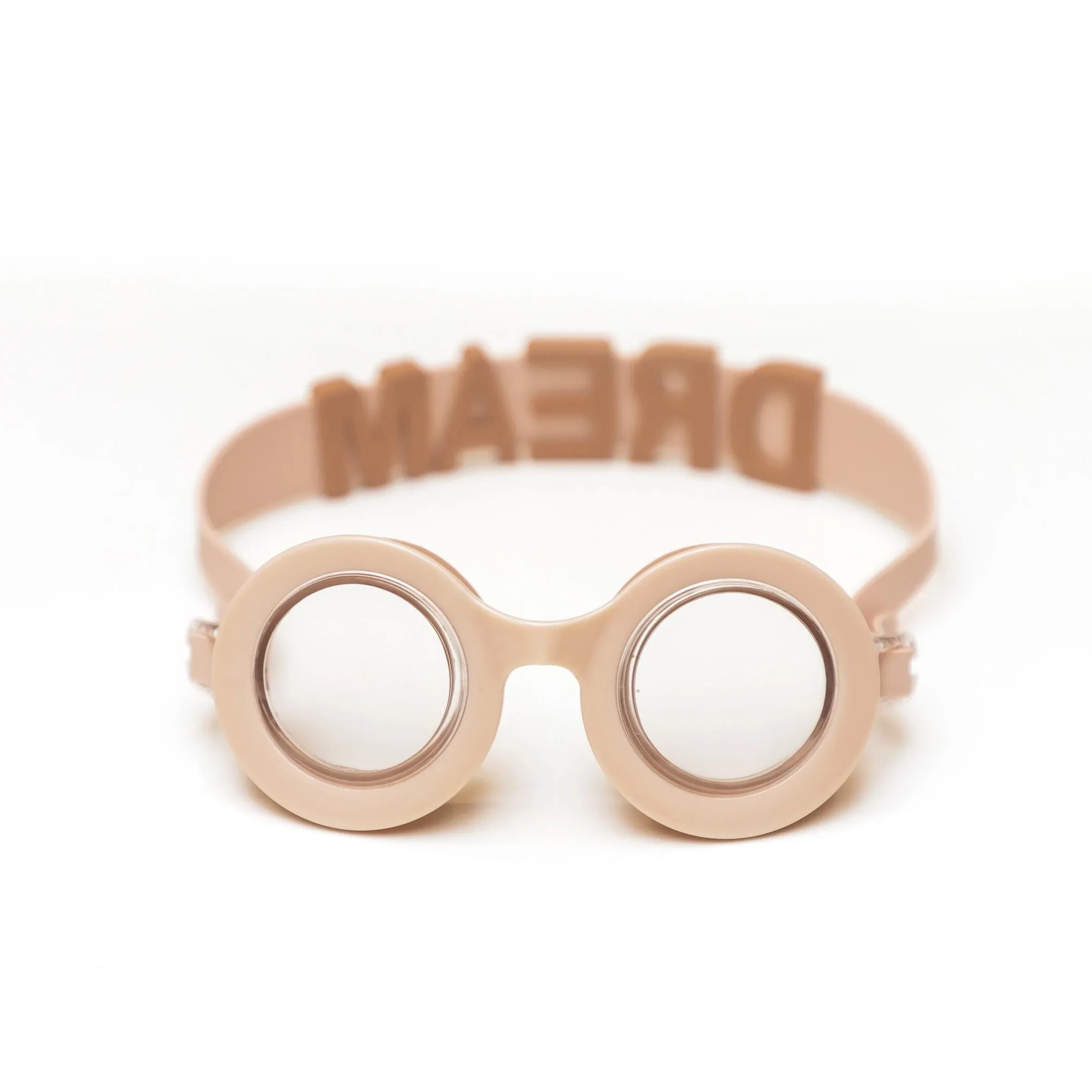 Mrs Ertha Googlies Swiming Goggles | Soft Blush DREAM