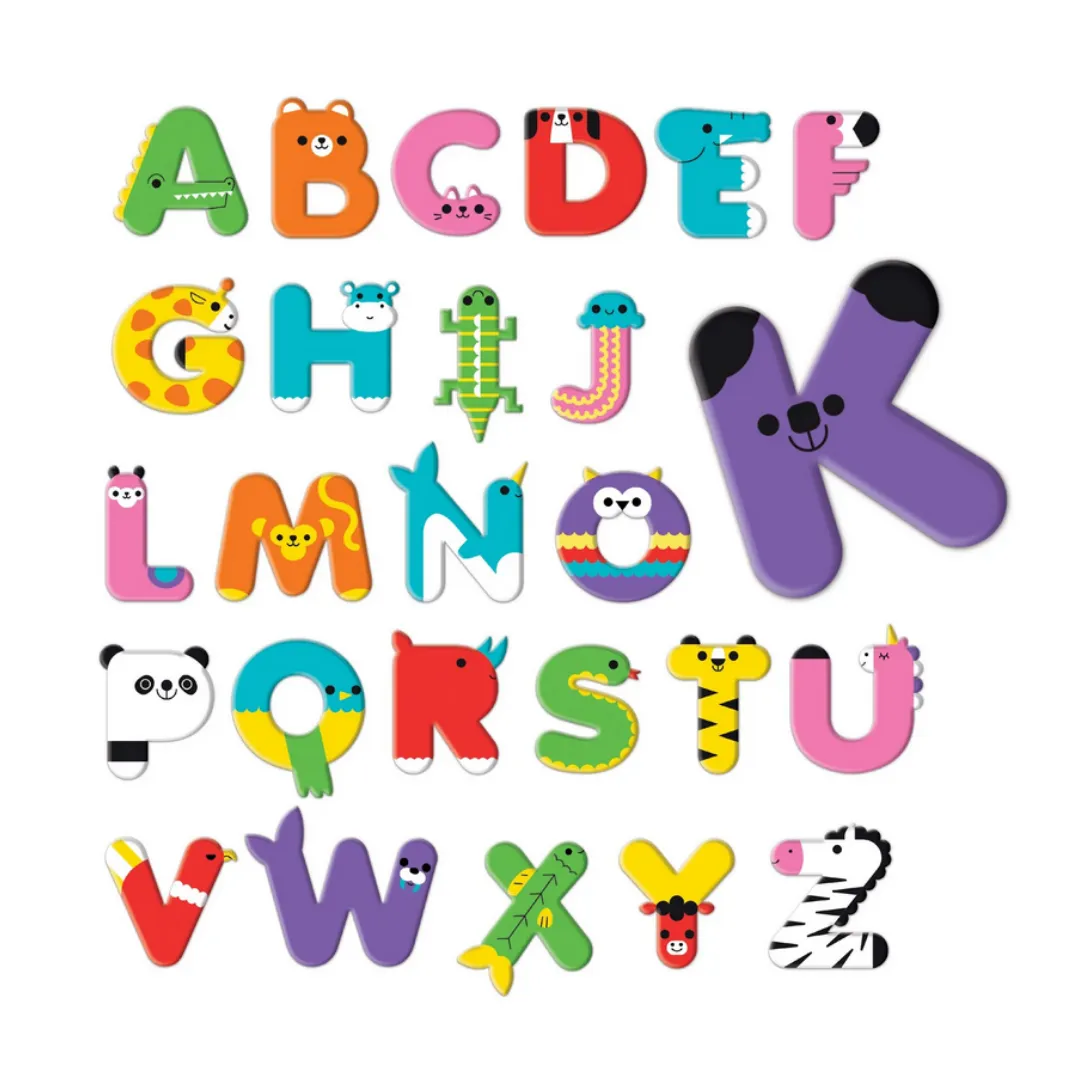 Mud Puppy Animal Stickable Foam Bath Shapes | ABC