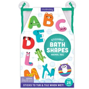 Mud Puppy Animal Stickable Foam Bath Shapes | ABC