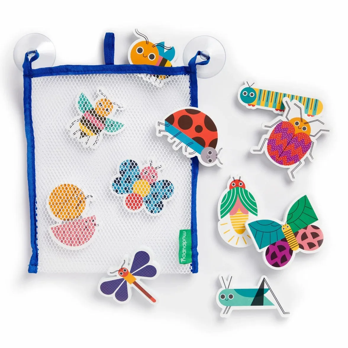 Mud Puppy Animal Stickable Foam Bath Shapes | Bug Out!