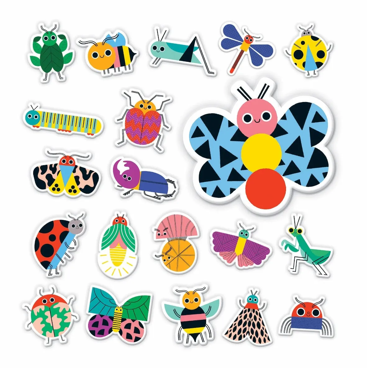 Mud Puppy Animal Stickable Foam Bath Shapes | Bug Out!