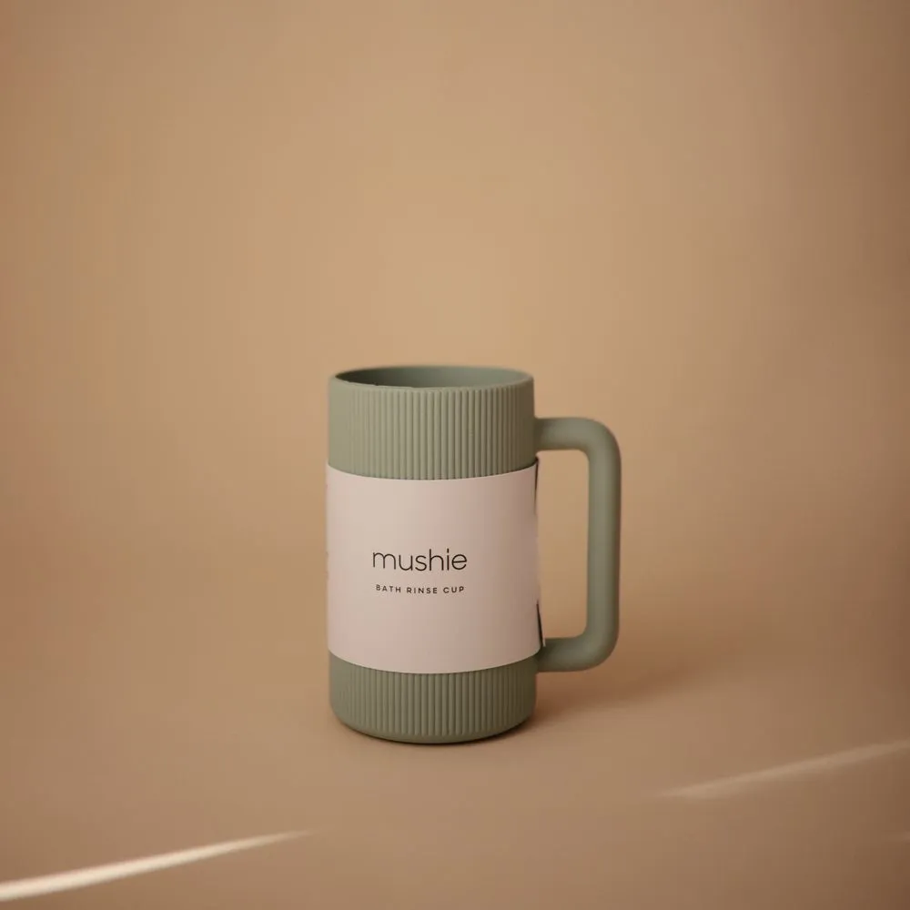 Mushie Bath Rinse Cups | Cambridge Blue