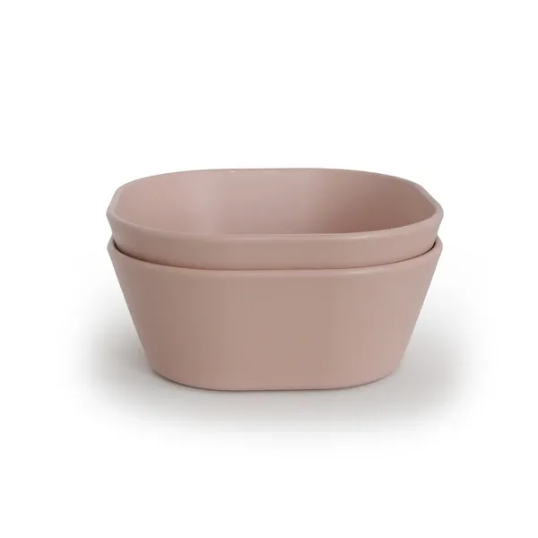 Mushie Dinnerware | Blush | Bowl 2 Pack