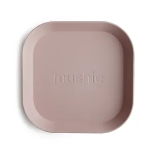 Mushie Dinnerware | Blush | Plate 2 Pack