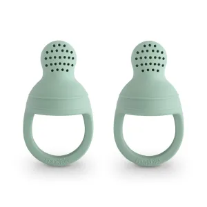 Mushie Food Feeder | Cambridge Blue