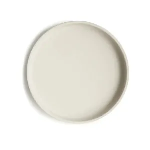 Mushie Silicone | Suction Plate | Ivory
