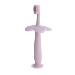 Mushie Toothbrush Flower Training | Soft Lilac